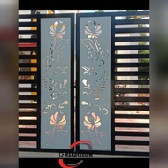 plat plasma cutting 15mm 20x80cm ornamen pintu pagar besi kanopi tempa klasik