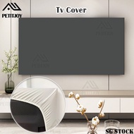 Tv Cover 32-65 Inch Elastic Tv Cover Dust Cover Fabric Protective Cloth Tv Screen Protector