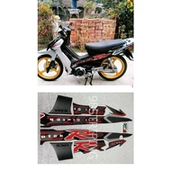 STANDARD ORIGINAL FIZ R FIZR BLACK STRIPING STICKER 2002 FULL CLUTCH