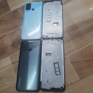 Realme 7i c17 case set with sim tray, camera glass, ribs