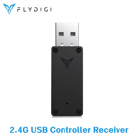 100% Flydigi 2.4G USB Receiver For Vader 4 Pro/ Direwolf/ Apex 3/Apex 4/ Vader 2 Pro/ Vader 3/ Vader