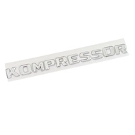 Mercedes-Benz Chrome Compressor Emblem Rear Body Logo Accessories C Class E Class