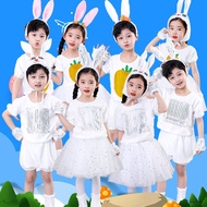Bunny Performance Costume Garden Bunny Animal Costume Performance Costume Bunny Dance Costume Gauze 