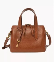 Fossil Sydney Mini Satchel Brown Leather Bag SHB3117210