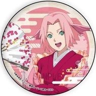 Bandai | Naruto Anime Merchandine Sakura Haruno Itachi Uchiha Anime Tin Badge Keychain Accessories