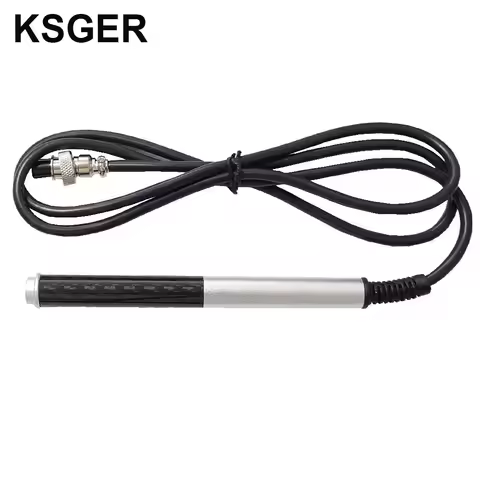 KSGER T12 Soldering Iron FX9501 Handle Aluminum Alloy Carbon Fiber For STM32 OLED Station Welding Ti