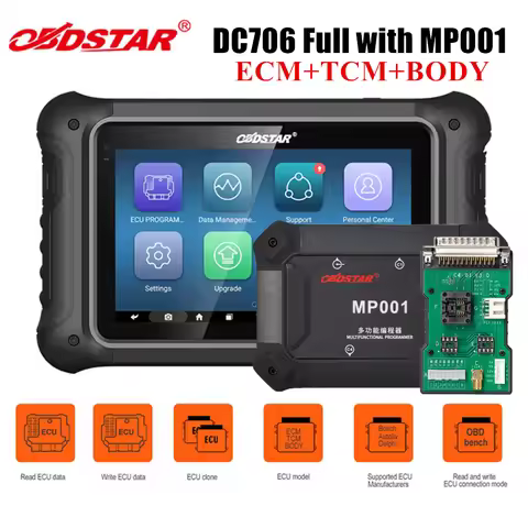 OBDSTAR DC706 Full ECM/ TCM/ BODY ECU Clone with MP001 Set