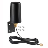 Outdoor 7dBi Dual Band 2.4GHz 5GHz 5.8GHz Long Range WiFi Booster Antenna for WiFi Router Hotspot Ne