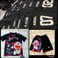 KAOS VOLI DORAEMON PING.JERSEY VOLI DORAEMON