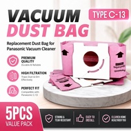 Vacuum Dust Bag Type C-13 For Panasonic Vacuum Cleaner | Replacement Dust Bag Beg Habuk Vacuum Panas