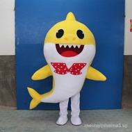 [in stock]Shark Cartoon Doll Costume Sea Animal Walking Man Wearing Shark Baby Activity Performance Doll Costume