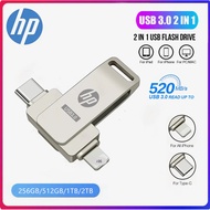 HP Otg Pendrive TypeC 1TB UsbC Flash Drive 512GB Thumb Drive For Otg Iphone Pendrive