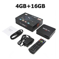 【จัดส่งจากกรุงเทพฯ】กล่องแอนดรอย กล่องทีวี กล่อง android tv box ดิจิตอล TV BOX แอนดรอยด์ box MXQ PRO 