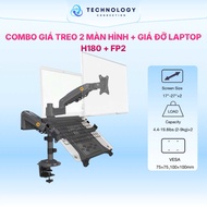 COMBO monitor mount and laptop stand NB H180 + FP2