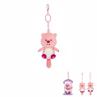 Zanmang Loopy Plush Toy Pendant Beaver Soft Stuffed Cute Plushie Doll Birthday Gift (Standing/Sittin