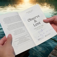 [Limited] Observe & Love Bilingual Signature – Slow Down & Love Is Always Here | Infinity Books
