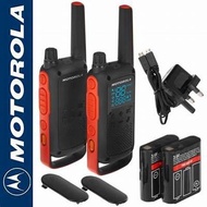 🌟Motorola Solutions TALKABOUT T82 PMR Walkie Talkie 最新款 對講機✅香港行貨 原廠保養🎉409免許可證頻道🌟iPx2防濺等級🌟快速配對🌟隱閉式顯示🌟微型Led電筒