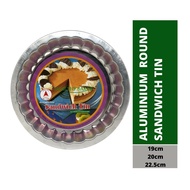 Aluminium Round Shape Sandwich Tin / Scalloped Sandwich Tin / Cake Tin / Mould