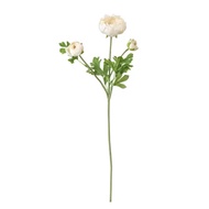 803.357.11 SMYCKA Artificial flowers, white ranunculus, 52 cm
