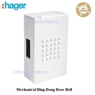Hager XC001 Ding-Dong Door Bell Door Chime AC 240V