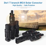 3way to 1way CE IP67 Waterproof 30A DC 1000V Solar PV Cable Joint Connector MC4 for Solar PV System