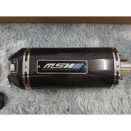 MSH Performance Full Carbon Slip On Exhaust for Ninja 250