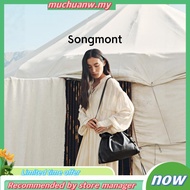 Songmont Small Gather Bag Set CrossBody Bag for Woman Nappa Leather Drawstring Bag
