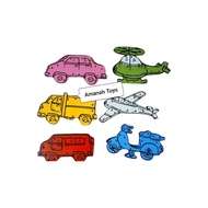 Sewing Transportation Children's Toys, 6 pcs