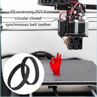 YAAN 2GT-6 Endless GT2 Belt 110 158 180 300 752mm 2GT Synchronous Belt Closed Looping Timing Belt 3D