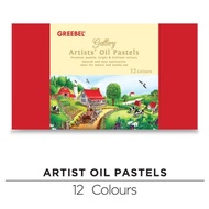 Greebel Artist Oil Pastel Crayons 12 Colors