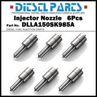 6Pcs Diesel Fuel Injector Nozzle Tips DLLA150SK985A NP-DLLA150SN985 105015-9850 for Hyundai HD Truck