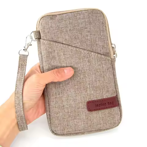Protective Holster Case Clutch Bag for Honor Note10/Note8 6.95 Inch Tablet Phone Hanging Neck Wrist