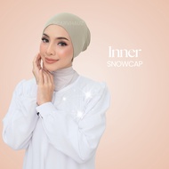 ALAYNA Inner Snowcap | Scarf Anak Tudung Cotton Berlubang Bergetah Budak Sekolah