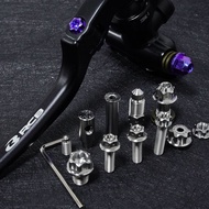 สลักเกลียวไททาเนียม Gr5ปั๊มเบรก S1 RCB สำหรับ S1-FL Giorno 125 PCX 160