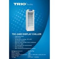 NEW 2024 TRIO Single Door Showcase Chiller TDC-248D