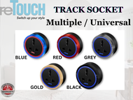 [SIRIM APPROVED] Retouch Power Track 32A and Socket Switch Universal / Double USB / USB Type A+C