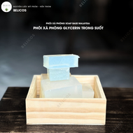 Phôi xà phòng trong suốt Malaysia 500G/1kg Melt & Pour Glycerin transparent soap base
