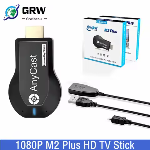 1080P M2 Plus HDMI-compatble TV Stick WIFI Display TV Dongle Receiver Anycast DLNA Share Screen For 