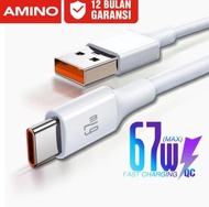 Amino MI67 Kabel Data/Charger For XIAOMI Turbo Super Fast Charger 67W