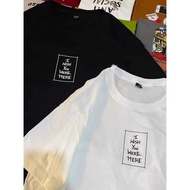minimal Oversize "I wish you were here" Soft Comfortable Round Neck Short Sleeve T-Shirt Couple Set 
