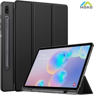 MoKo Case Fit Samsung Galaxy Tab S6 10.5 "SM-T860/T865 2019แท็บเล็ตUltra Thin Slim Shell Trifold Stand พร้อม Frosted Back พร้อม Auto Wake &amp; Sleep