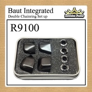 HBF Chainring Bolts for Dura Ace R9100 - Integrated Bolts Double Chainring Bicycle - Zrace