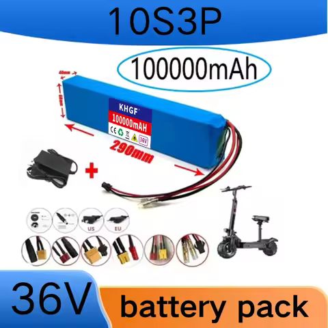 10S3P 36V 100Ah Scooter Battery Pack for Xiaomi Mijia M365 36V Battery pack Electric Scooter BMS Boa