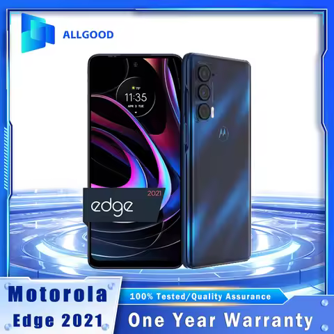 Original Motorola Moto Edge 2021 5G 6.8" 144Hz LCD 128GB 256GB ROM Snapdragon 778G 108MP Triple Came