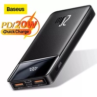 Baseus 20000mAh Power Bank  Portable Charger for iPhone External Battery PD Quick Charger Powerbank