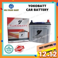 【SARAWAK】YOKOBATT by Yokohama Car Battery NS40ZL (Wet) Bateri Kereta 【With Installation】