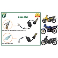 [SIAP WIRING]RAYTON RTD Lampu Led Moto 125z / pnp 125zr / Rxz Milli (NEW VERSION) Headlamp Lampu Mot