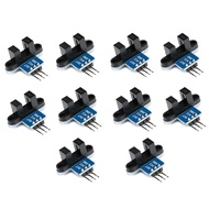 IR Infrared Sensor Module 10PCS Slotted Optical Optocoupler Speed Measuring Photo Interrupter Motor
