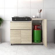 Gas Cabinet Kitchen Cabinet Storage Cabinet Drawer Solid Surface Table Top - HMZ-FN-GC-6121