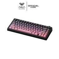 คีย์บอร์ดไร้สาย - AULA F75 - Gasket Mechanical Keyboard คีย์ไทย รับประกัน 2 ปี Thunder Black (TH) Gr